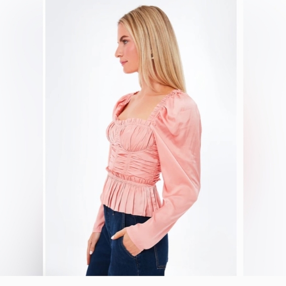 Ulla Johnson Mia Corset Blouse Size 4 - Picture 3 of 12